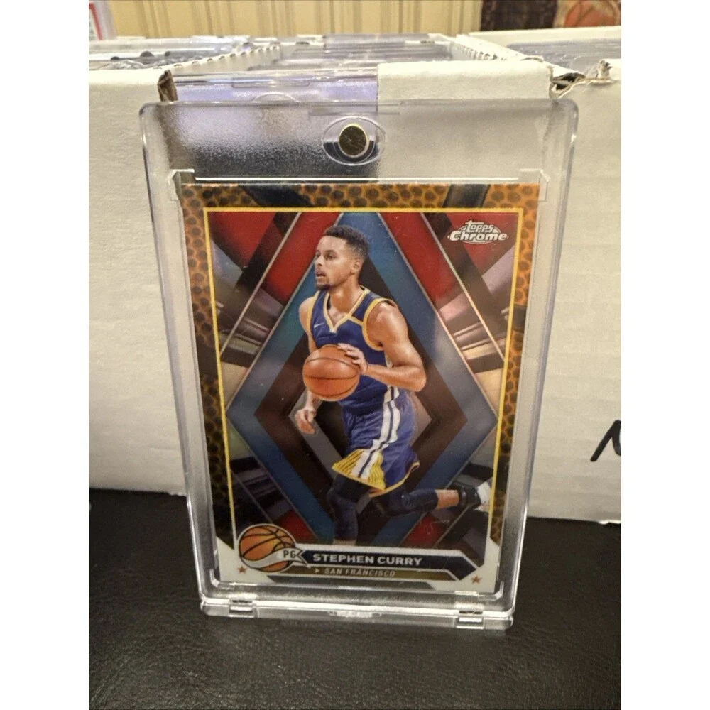 2023-24 Topps Chrome - Stephen Curry #30 Orange Basketball Refractor 💥🔥